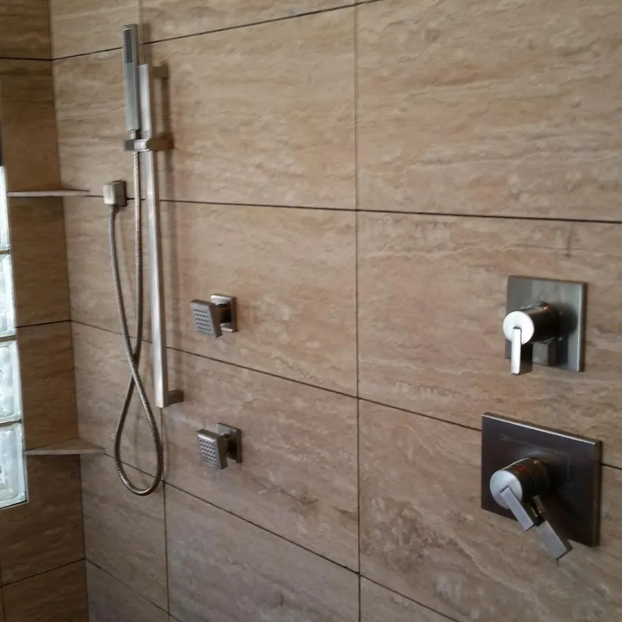 Shower fixture installation for Water Heater Replacement in Erlanger